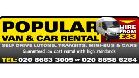 Popular Van Hire